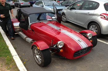 One icon to another: driving to Le Mans in a Caterham Seven